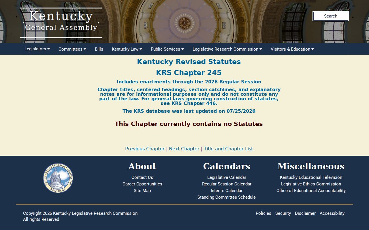 Elliott County sex offender registry and Kentucky criminal history statutes